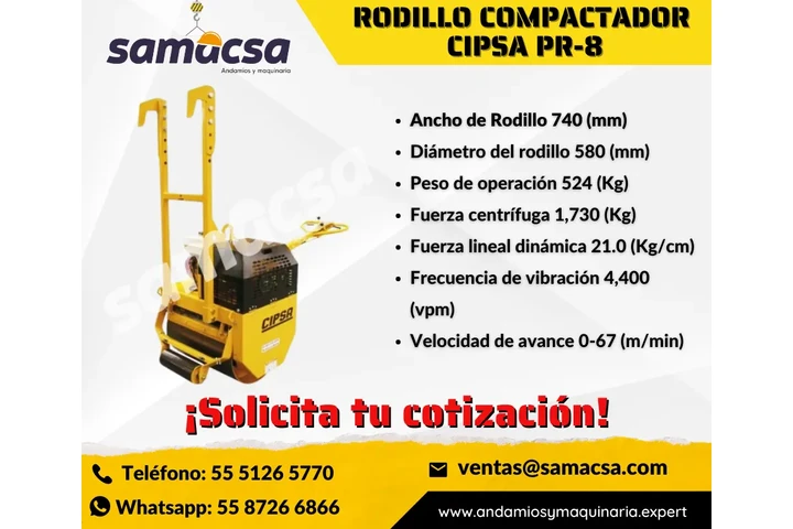 $1 : Rodillo PR8 CIPSA para Compact image 1