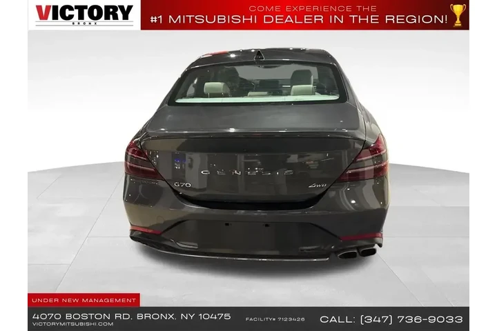 $21395 : Genesis G70 2023 2.0T 4dr Se image 6
