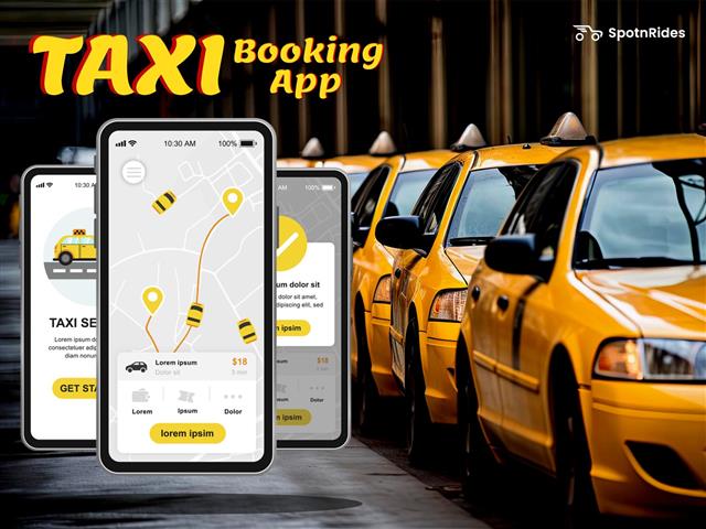 SpotnRides - Taxi Booking App image 1