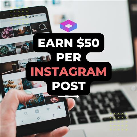 Earn $50 per Instagram post image 1