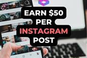 Earn $50 per Instagram post