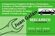 >> MECANICO HONESTO  << en Orange County