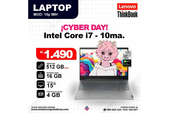 Laptop Intel Core i7 - 10ma. image 2