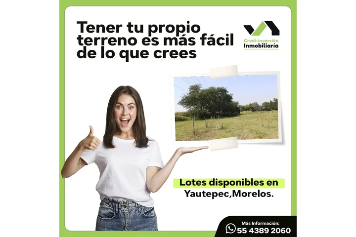 $799 : Terrenos en Yautepec, Morelos image 3