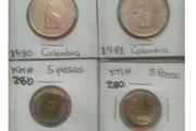 Monedas antiguas de Colombia en Bogota