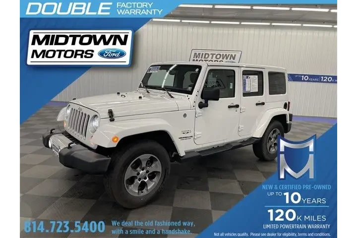 $19995 : Jeep Wrangler Unlimited 2017 image 1