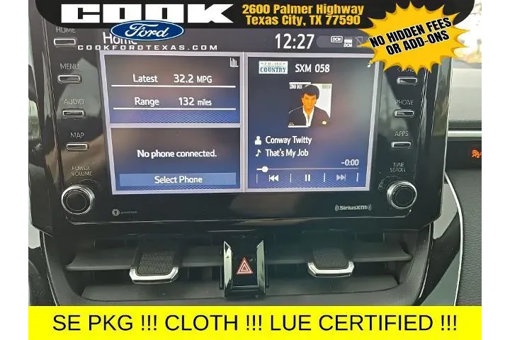 $20983 : Toyota Corolla 2021 SE 4dr S image 7