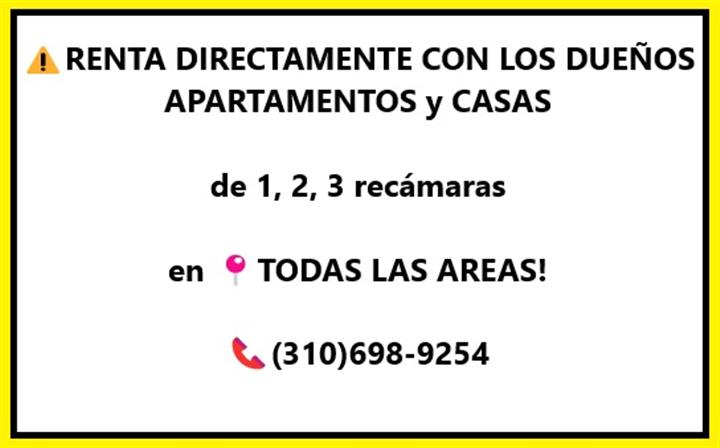 ⚠️RENTO APTS  En 📍TODAS AREAS image 1