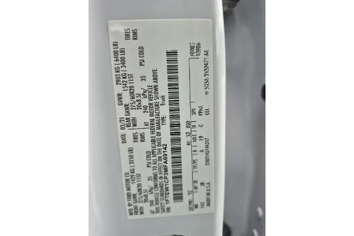 $25981 : Ford F-150 2021 4x2 XL 4dr S image 5