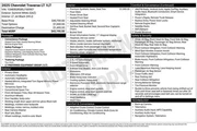 $30915 : Chevrolet Traverse 2025 LT 4 thumbnail