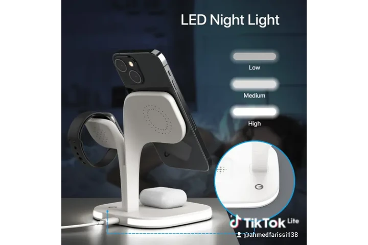 $54 : 5-in-1 Wireless Charging Stati image 4