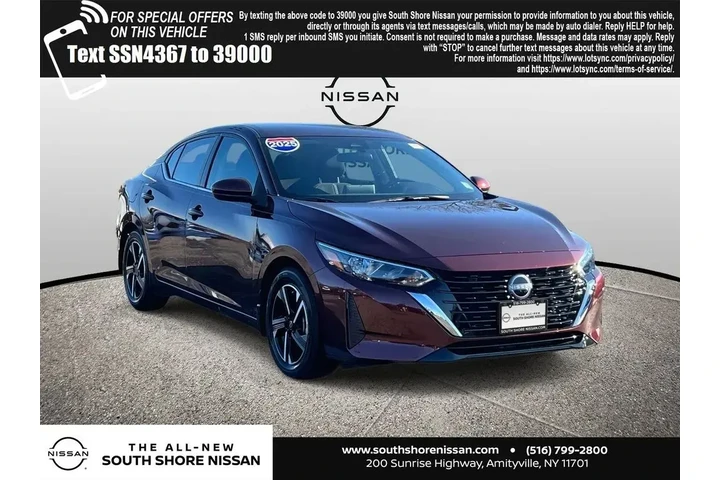 $17895 : Nissan Sentra 2025 SV 4dr Se image 1