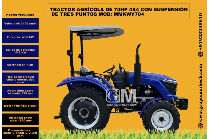 $1 : Mini Tractores 20 a 70 HP image 6