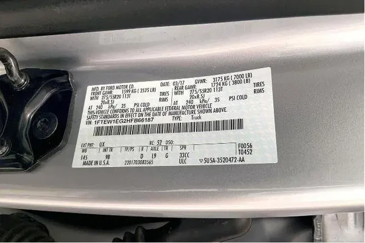 $23751 : Ford F-150 2017 4x4 King Ran image 8