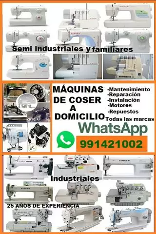 Técnico de Maquinas de coser image 1