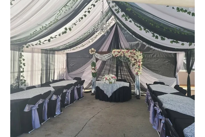 Carpas con draping(telas) image 1
