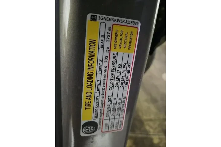 $19981 : Chevrolet Traverse 2019 Prem image 5