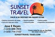 Agencia sunset travel en Los Angeles