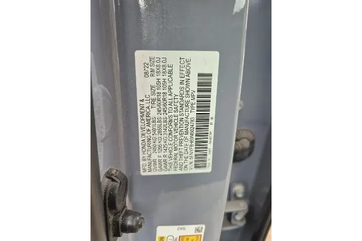 $34816 : Honda Passport 2022 AWD Trai image 5