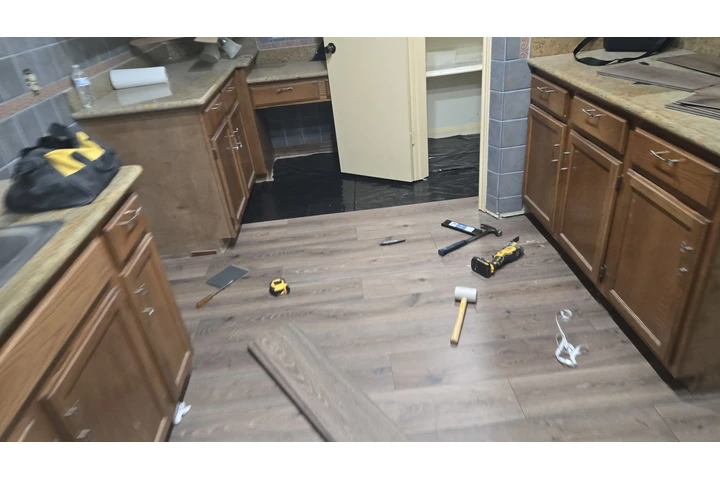 I and Z tile and floors remode image 1