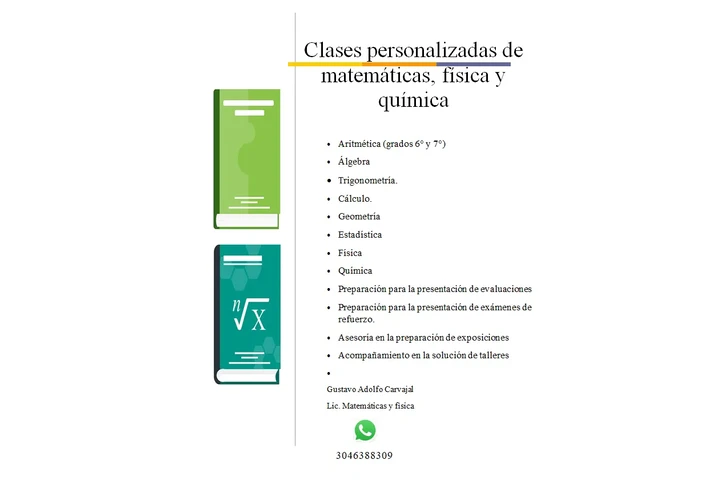 Clases de matemáticas y física image 1