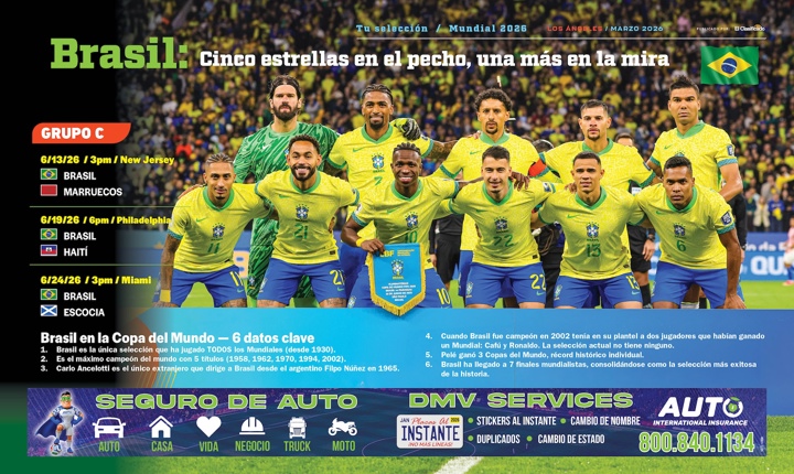 El Clasificado lanza una serie de póster mensuales de selecciones de fútbol del 2026