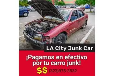 ¡Compramos carros JUNK! en Los Angeles