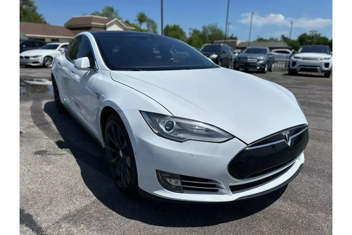 2014 TESLA MODEL S SEDAN 4D image 9