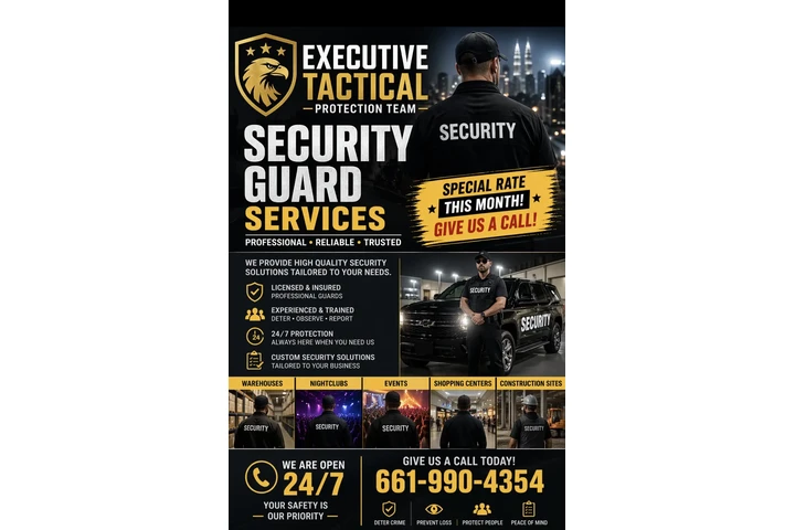 Guardias de seguridad low rate image 1