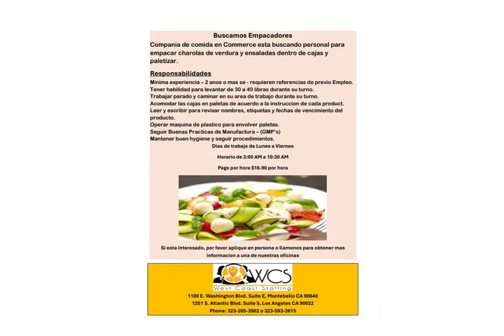 BUSCAMOS EMPACADORES image 1