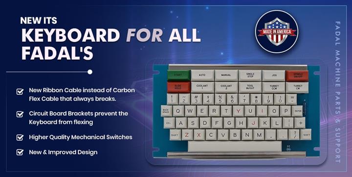 Fadal CNC Keyboards image 1