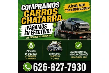 ¡Véndenos tu carro chatarra! en Los Angeles