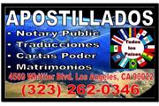 █►✔️APOSTILLADOS PARA TU PAIS en Los Angeles