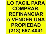 COMPRAR VENDER o REFINANCIAR en Los Angeles