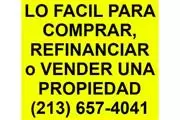 COMPRAR VENDER o REFINANCIAR en Los Angeles