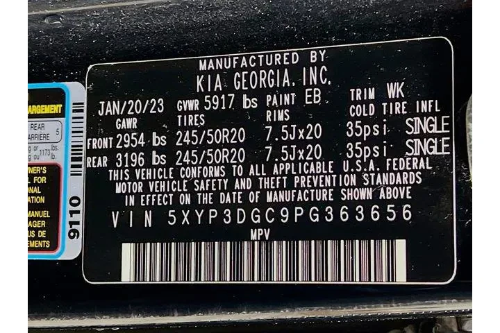 $31975 : Kia Telluride 2023 AWD EX 4d image 9