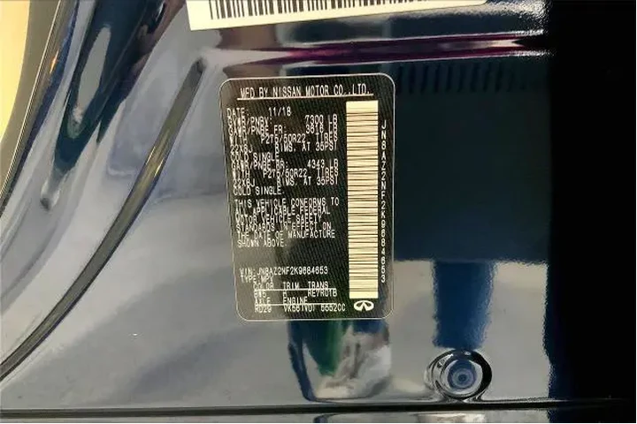 $29991 : INFINITI QX80 2019 Luxe 4dr image 8