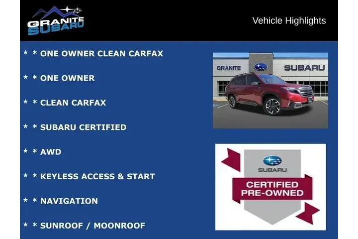 $38990 : Subaru Forester 2025 AWD Lim image 2