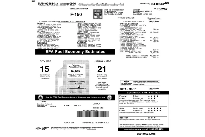 $15328 : Ford F-150 2011 4x4 XLT 4dr image 9