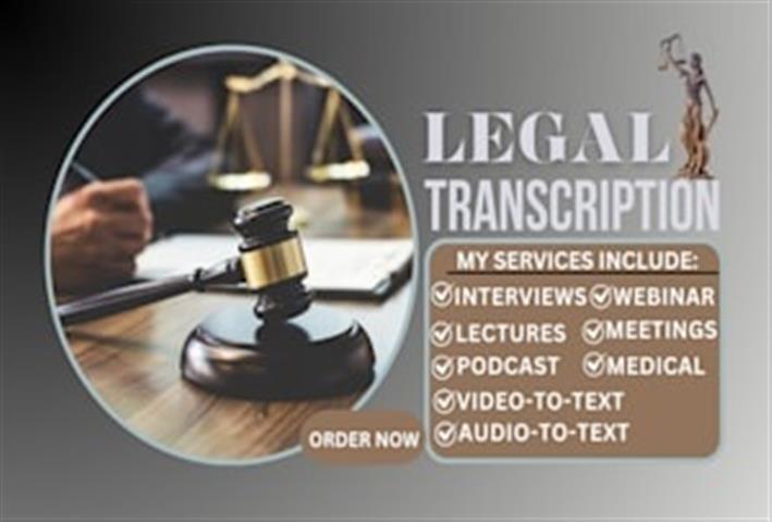 Legal Transcription Service US image 1