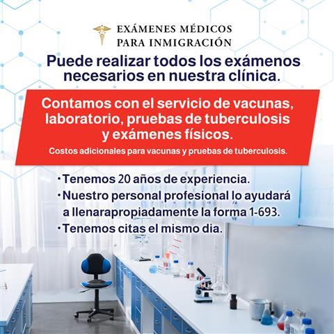 EXÁMENES MÉDICOS INMIGRACIÓN! image 1