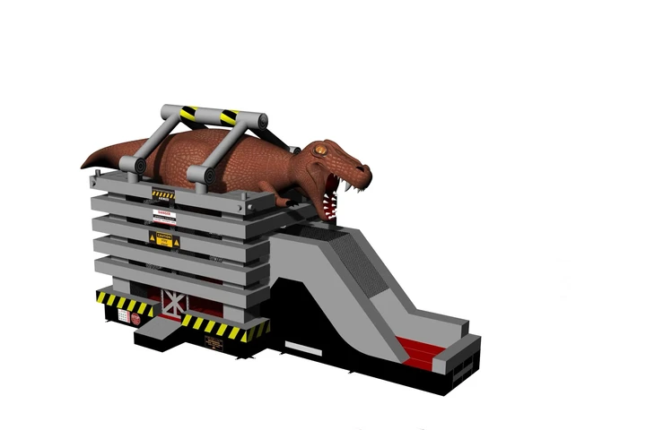 Dinosaur with slide image 2