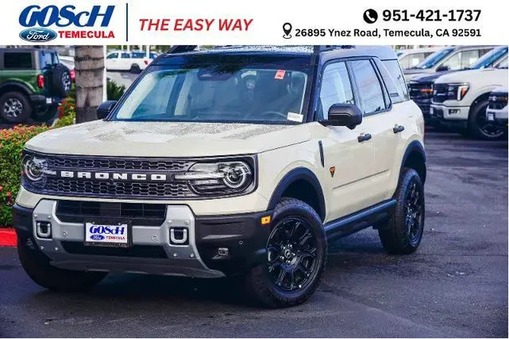 $34213 : Ford Bronco Sport 2025 AWD B image 1