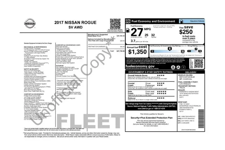 $10827 : Nissan Rogue 2017 AWD S 4dr image 2