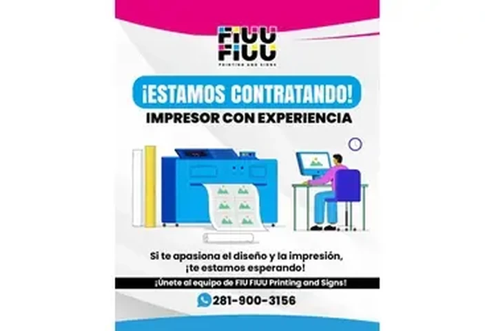 Impresor con experiencia. image 2