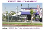 SOLICITO ESTILISTA O BARBERO en Los Angeles