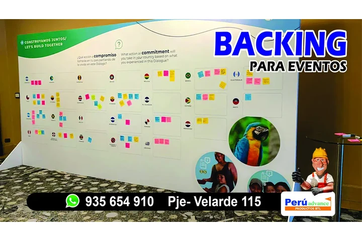 Backings Corporativos eventos image 2