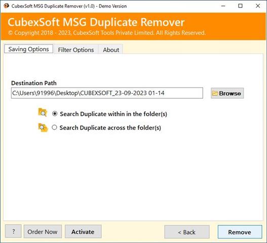 CubexSoft MSG Duplicate Remove image 1