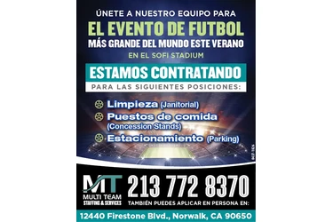 ⚽¡GRAN OPORTUNIDAD ! 📍 en Los Angeles