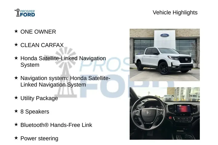 $33997 : Honda Ridgeline 2023 AWD Bla image 4